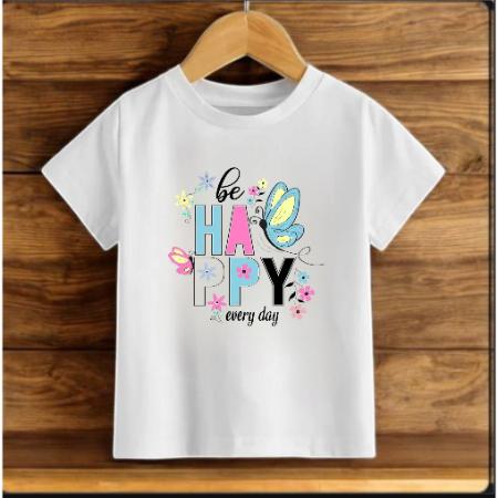 Kiz Çocuk Baskili T-shirt